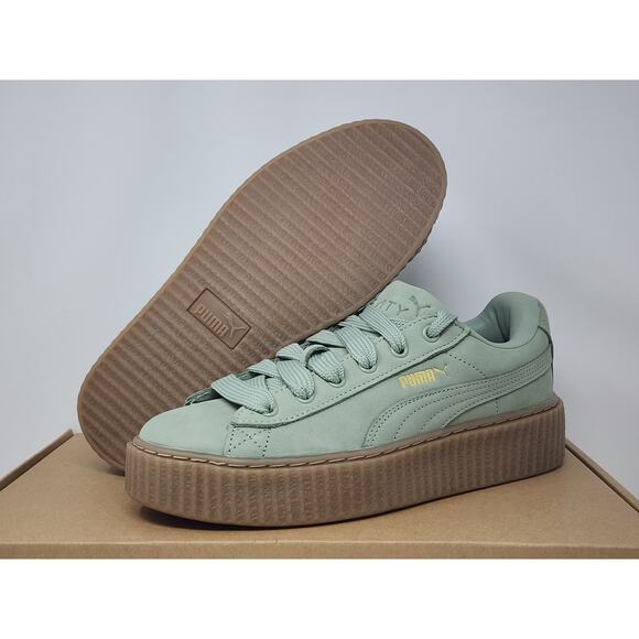 Puma Creeper Phatty Rihanna Fenty WMNS GREEN FOG 399865-02 Size 8.5w - Picture 1 of 7